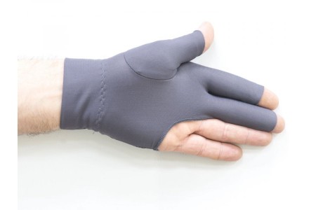 Перчатка бильярдная "PB" (серая)